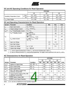 浏览型号27C800的Datasheet PDF文件第4页