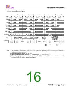 浏览型号A67L93181E-8.5的Datasheet PDF文件第16页