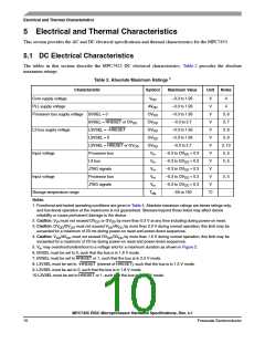 浏览型号MC7445ARX933LF的Datasheet PDF文件第10页