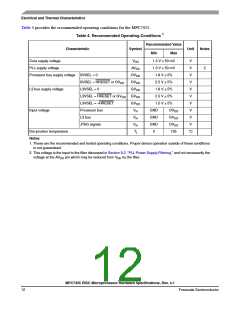 浏览型号MC7445ARX933LF的Datasheet PDF文件第12页