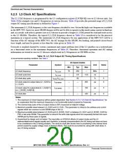 浏览型号MC7445ARX933LF的Datasheet PDF文件第20页