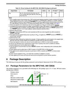 浏览型号MC7445ARX933LF的Datasheet PDF文件第41页