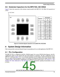 浏览型号MC7445ARX933LF的Datasheet PDF文件第45页