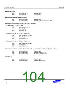 浏览型号S3C4510B的Datasheet PDF文件第104页