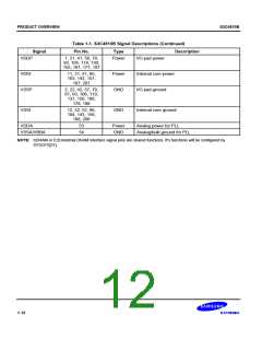 浏览型号S3C4510B的Datasheet PDF文件第12页
