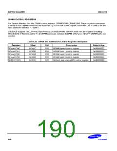浏览型号S3C4510B的Datasheet PDF文件第190页