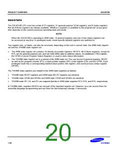 浏览型号S3C4510B的Datasheet PDF文件第20页