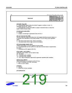 浏览型号S3C4510B的Datasheet PDF文件第219页