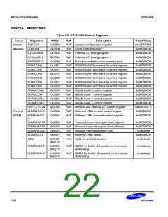 浏览型号S3C4510B的Datasheet PDF文件第22页