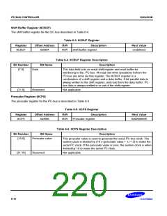 浏览型号S3C4510B的Datasheet PDF文件第220页