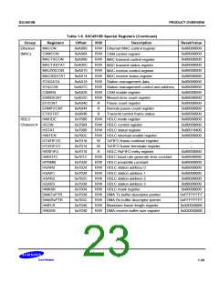 浏览型号S3C4510B的Datasheet PDF文件第23页
