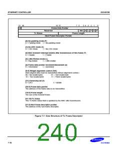 浏览型号S3C4510B的Datasheet PDF文件第240页