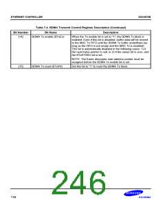 浏览型号S3C4510B的Datasheet PDF文件第246页