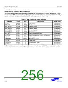 浏览型号S3C4510B的Datasheet PDF文件第256页