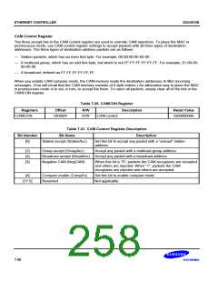 浏览型号S3C4510B的Datasheet PDF文件第258页