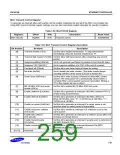 浏览型号S3C4510B的Datasheet PDF文件第259页