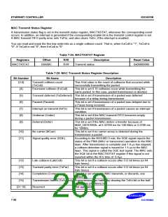 浏览型号S3C4510B的Datasheet PDF文件第260页