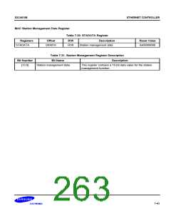浏览型号S3C4510B的Datasheet PDF文件第263页