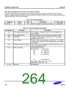 浏览型号S3C4510B的Datasheet PDF文件第264页