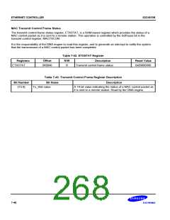 浏览型号S3C4510B的Datasheet PDF文件第268页