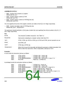 浏览型号S3C4510B的Datasheet PDF文件第64页