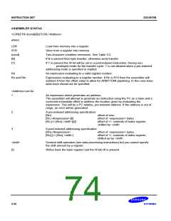 浏览型号S3C4510B的Datasheet PDF文件第74页