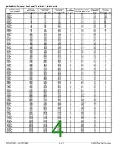 浏览型号SA90CA-TB-LF的Datasheet PDF文件第4页