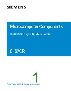 浏览型号SAF-C167CR-LM的Datasheet PDF文件第1页