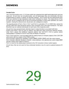 浏览型号SAF-C167CR-LM的Datasheet PDF文件第29页