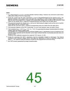 浏览型号SAF-C167CR-LM的Datasheet PDF文件第45页