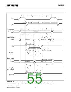 浏览型号SAF-C167CR-LM的Datasheet PDF文件第55页