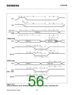 浏览型号SAF-C167CR-LM的Datasheet PDF文件第56页