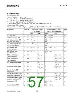浏览型号SAF-C167CR-LM的Datasheet PDF文件第57页
