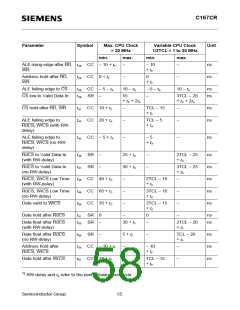 浏览型号SAF-C167CR-LM的Datasheet PDF文件第58页