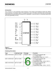 浏览型号SAF-C167CR-LM的Datasheet PDF文件第6页