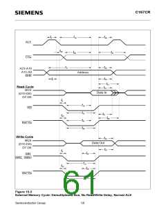 浏览型号SAF-C167CR-LM的Datasheet PDF文件第61页