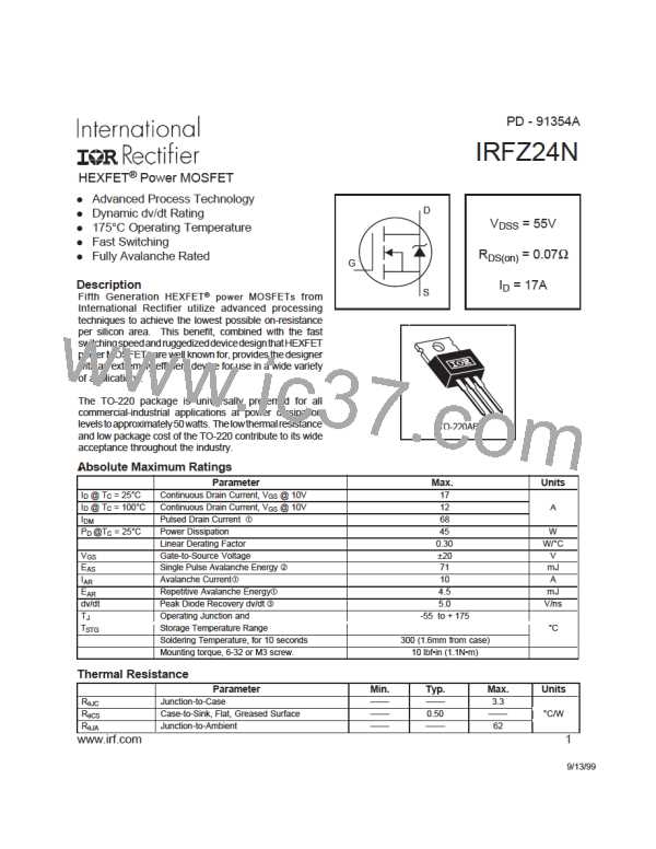 IRFZ24N图片预览