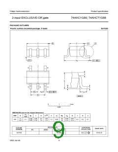 浏览型号74AHC1G86GW的Datasheet PDF文件第9页