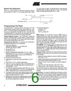 浏览型号89C4051的Datasheet PDF文件第6页