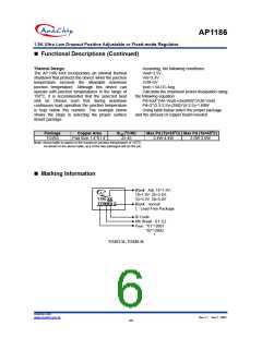 浏览型号AP1186T525的Datasheet PDF文件第6页