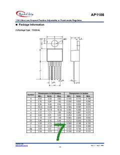 浏览型号AP1186T525的Datasheet PDF文件第7页