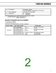 浏览型号FBR163SED014U-CSA的Datasheet PDF文件第2页