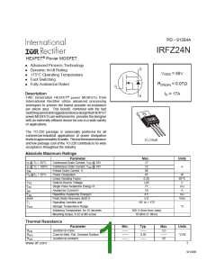 浏览型号IRFZ24N的Datasheet PDF文件第1页