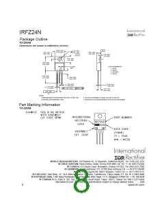 浏览型号IRFZ24N的Datasheet PDF文件第8页