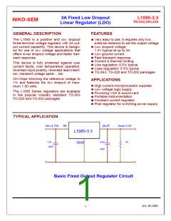 浏览型号L1085D-3.3的Datasheet PDF文件第1页
