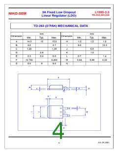 浏览型号L1085D-3.3的Datasheet PDF文件第4页