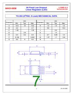 浏览型号L1085D-3.3的Datasheet PDF文件第7页