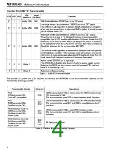 浏览型号MT88E46的Datasheet PDF文件第4页