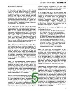 浏览型号MT88E46的Datasheet PDF文件第5页