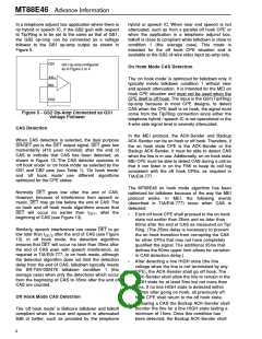 浏览型号MT88E46的Datasheet PDF文件第8页